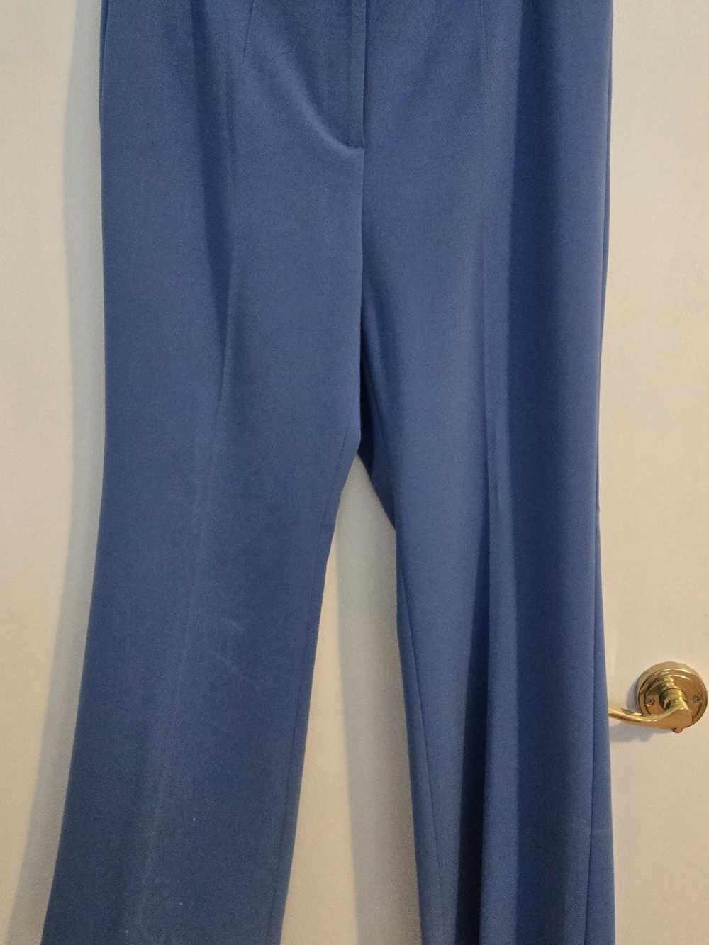 Talbots Blue Wide-Leg Dress Pants